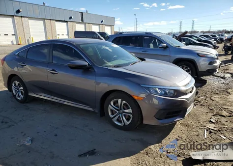 2017 Honda Civic Lx z USA, uszkodzony, nr VIN 2HGFC2F53HH552312